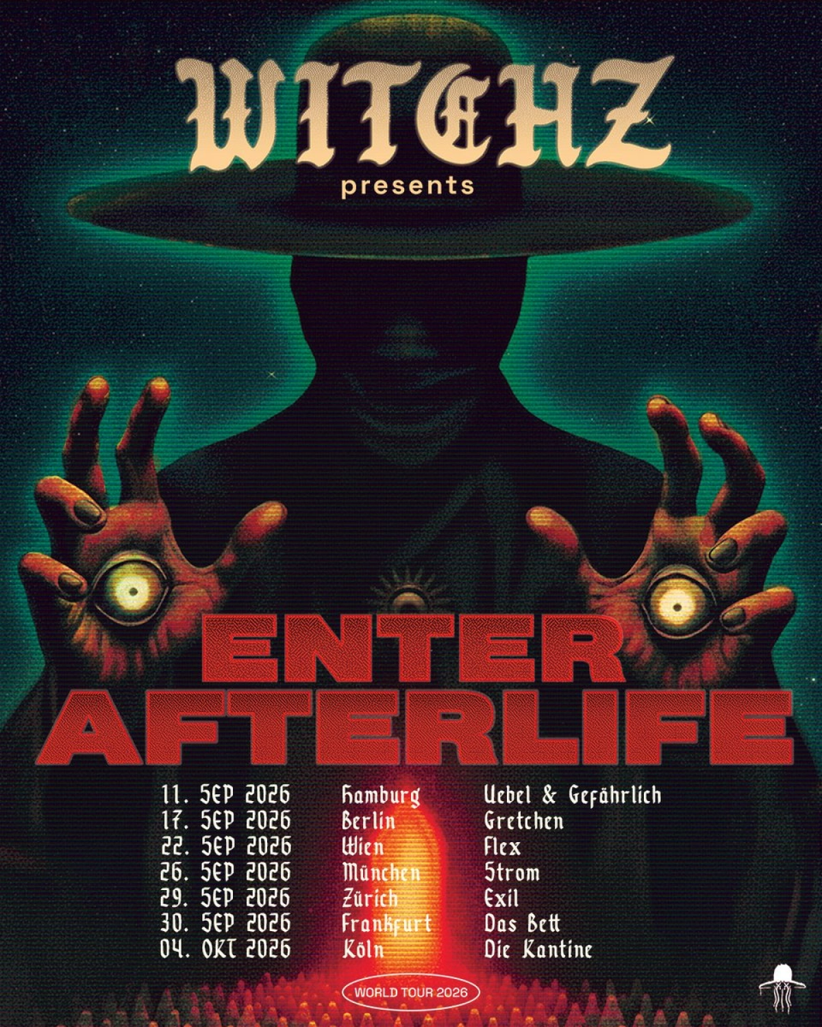 Billets Witchz (Uebel und Gefährlich - Hambourg)