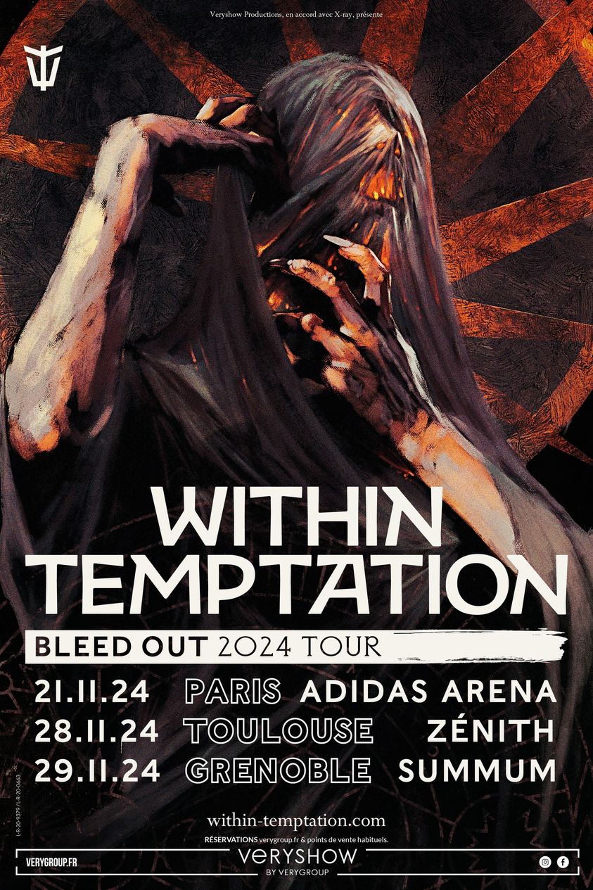 Within Temptation in der Zenith Toulouse Tickets