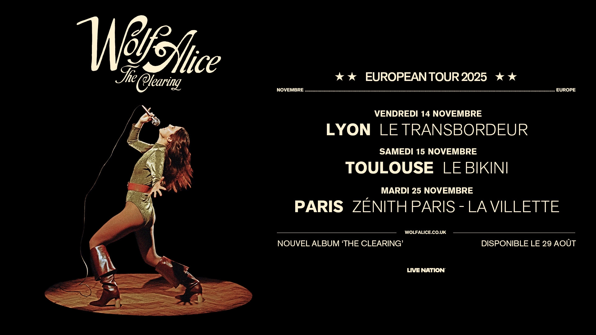 Billets Wolf Alice (Le Transbordeur - Villeurbanne)
