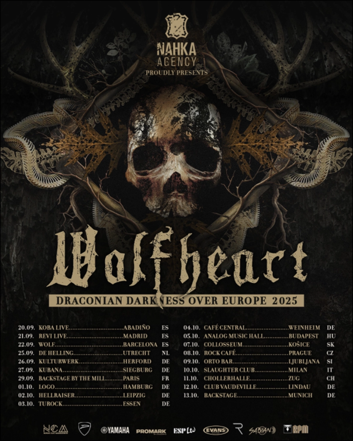 Billets Wolfheart (Hellraiser - Leipzig)