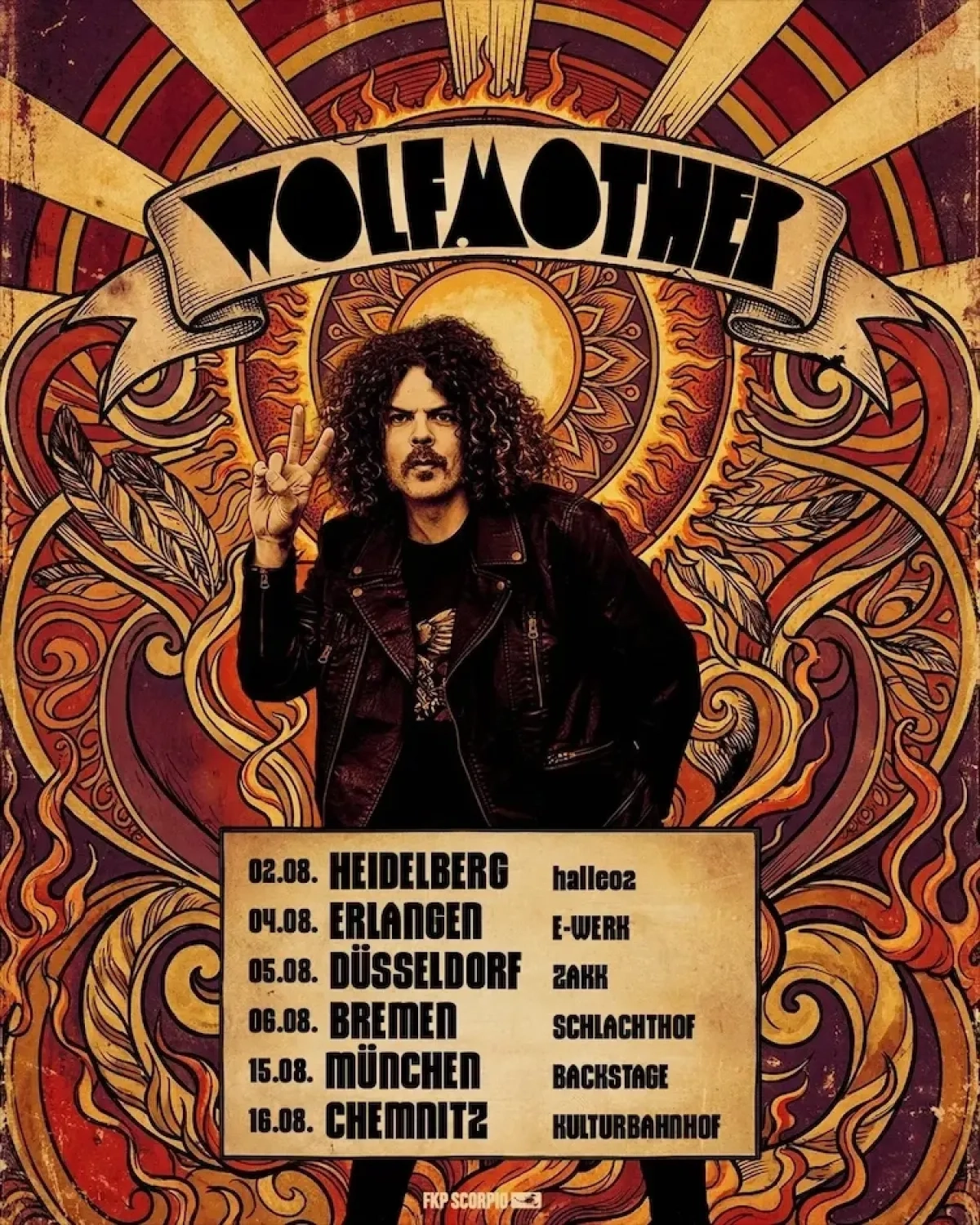 Wolfmother en E-werk Erlangen Tickets