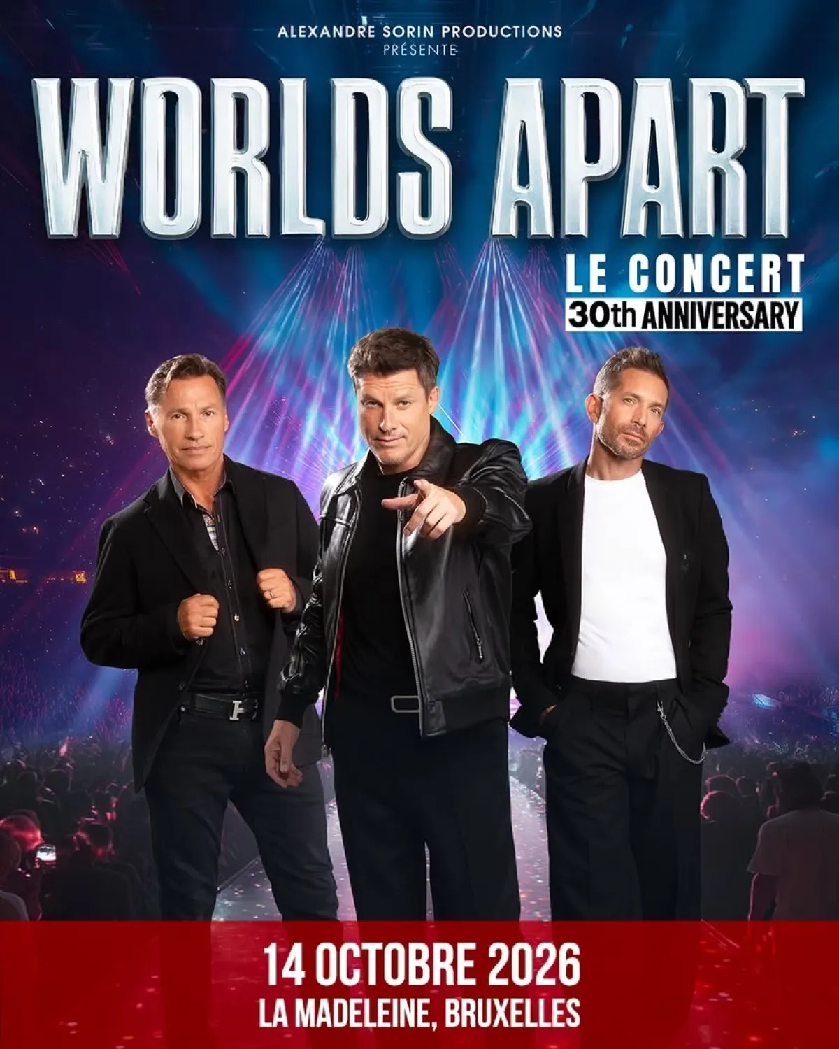 Billets Worlds Apart (La Madeleine Bruxelles - Bruxelles)