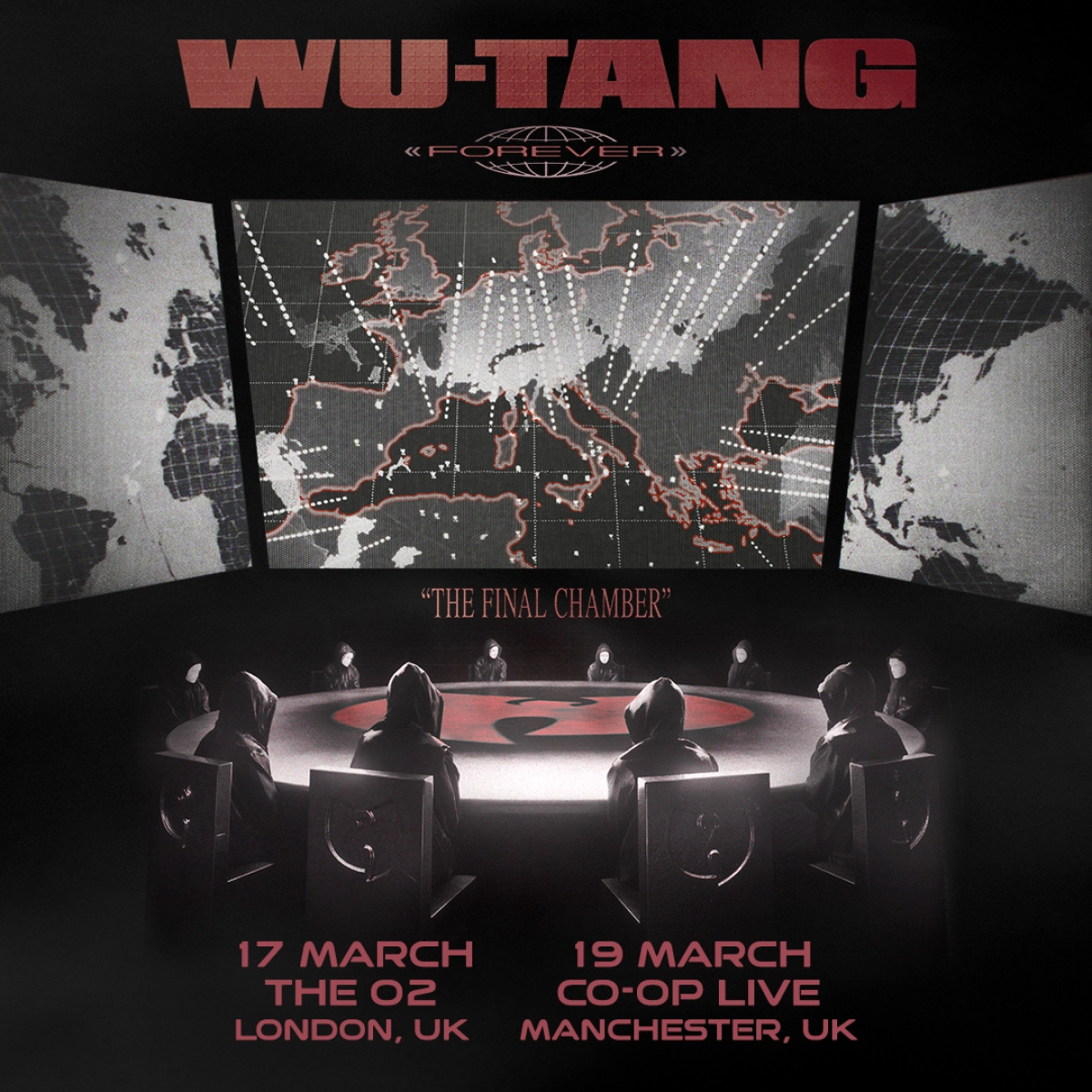 Billets Wu-Tang Clan Forever: The Final Chamber (Co-op Live - Manchester)