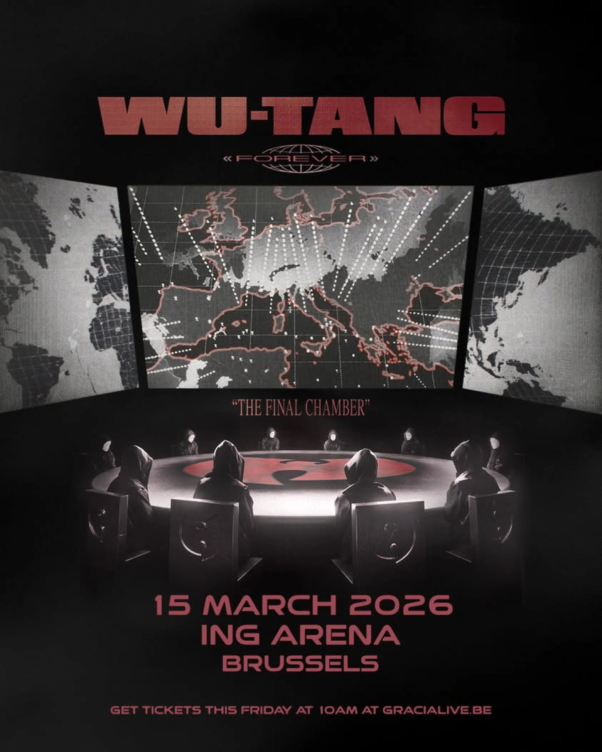 Billets Wu-Tang Clan Forever: The Final Chamber (ING Arena - Bruxelles)