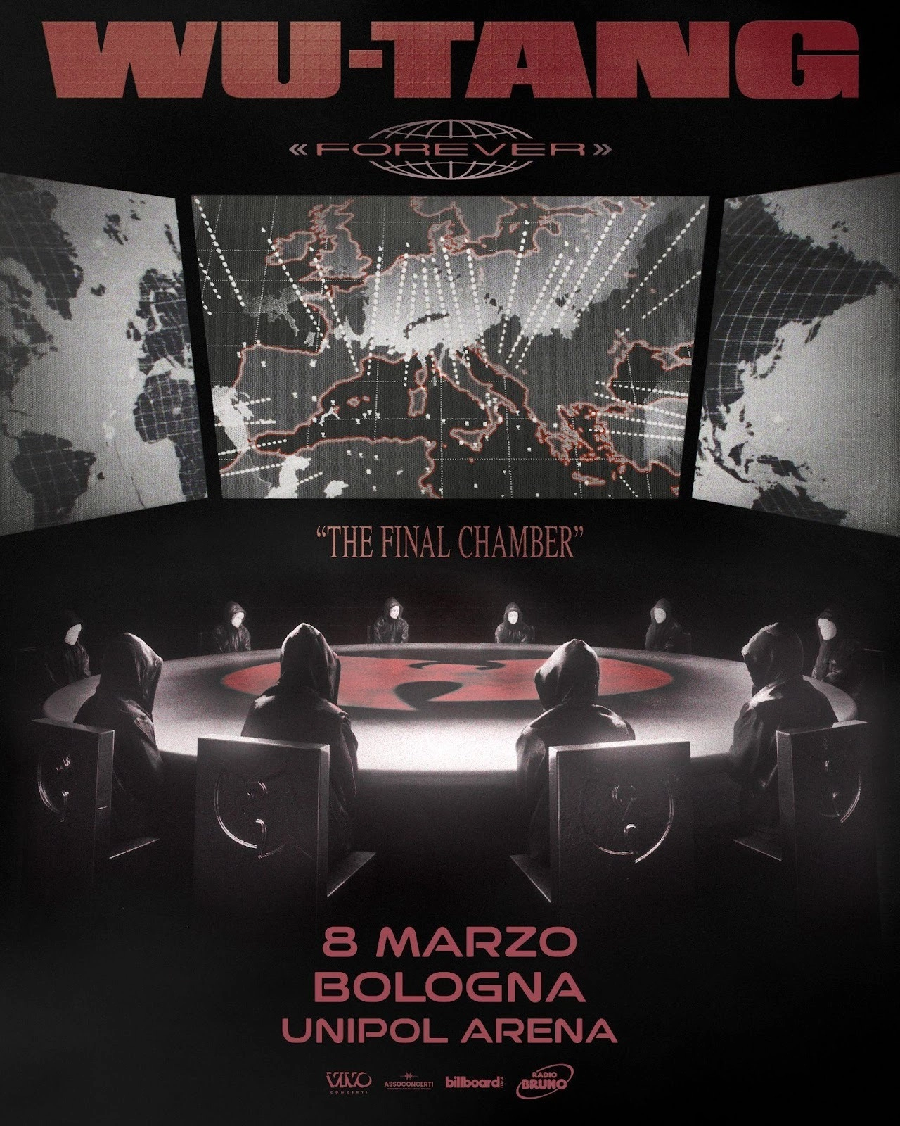 Billets Wu-Tang Clan (Unipol Arena - Bologne)