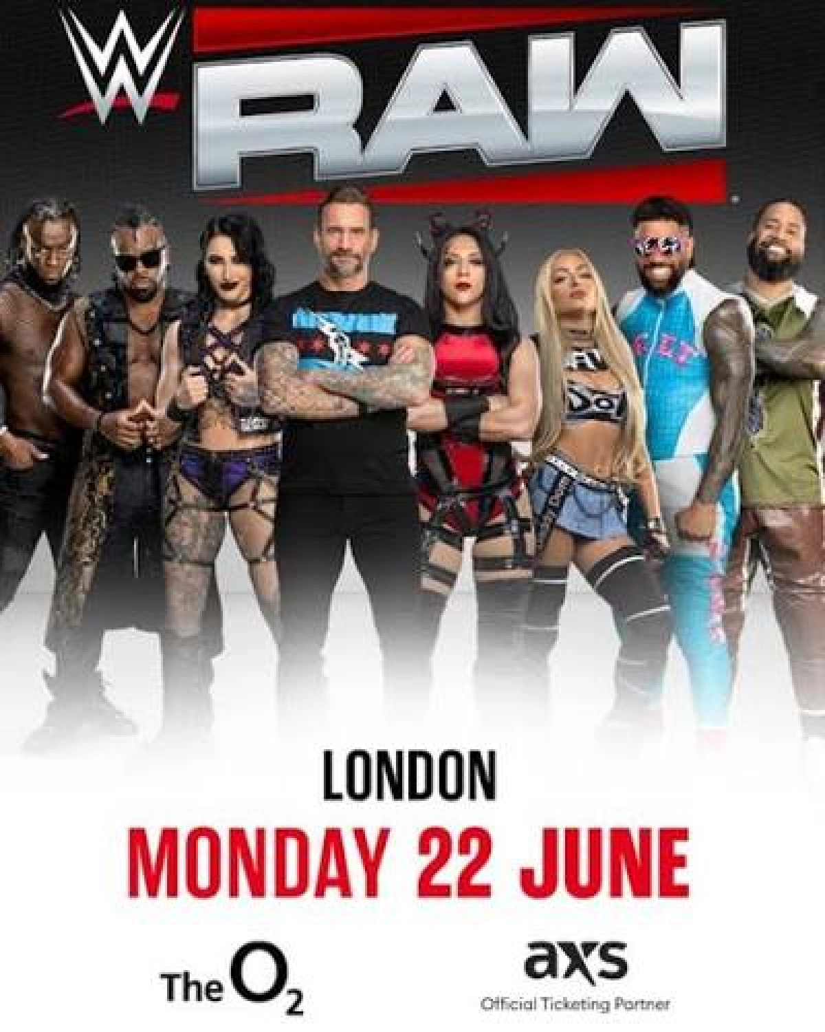 Wwe Raw in der The O2 Arena Tickets