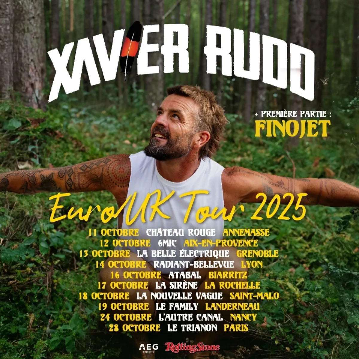 Billets Xavier Rudd (6mic - Aix en Provence)