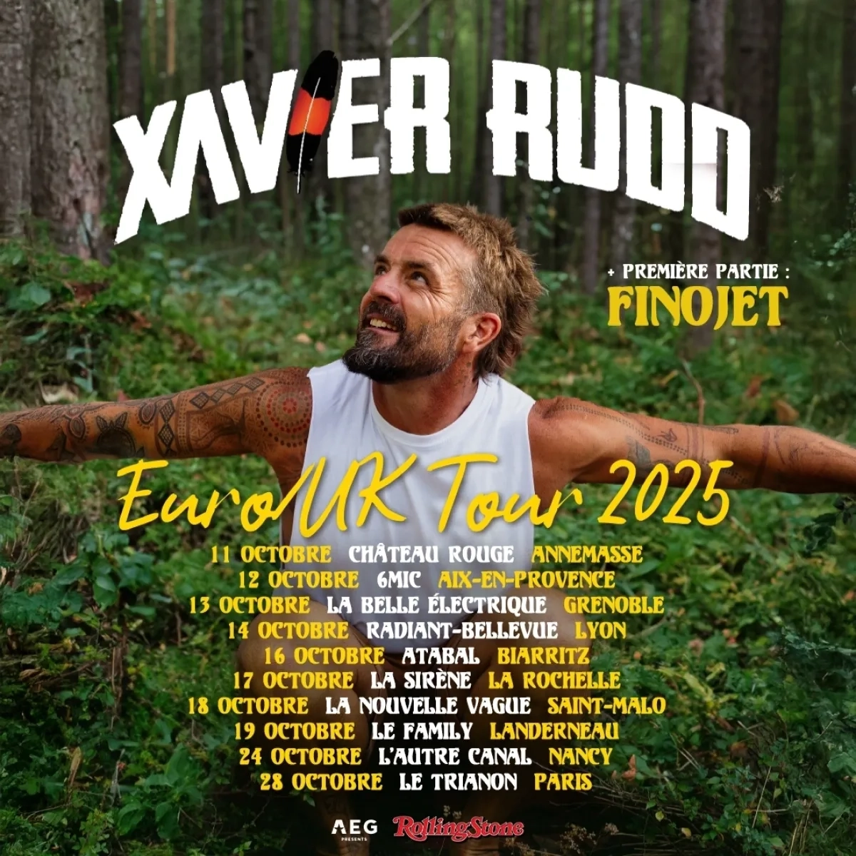 Billets Xavier Rudd (Atabal - Biarritz)