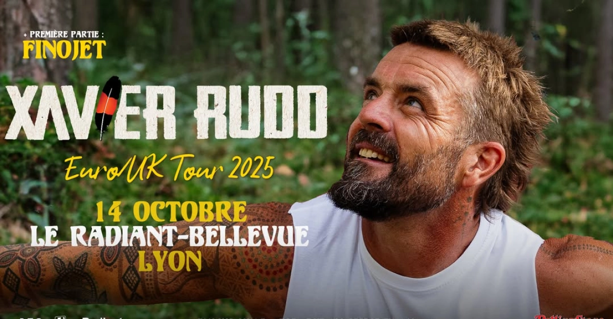 Billets Xavier Rudd (Radiant Bellevue - Lyon)