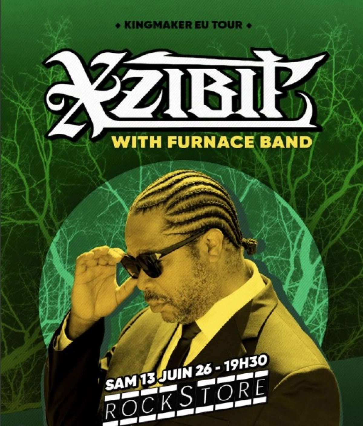 Xzibit Feat Furnace Band at Rockstore Tickets