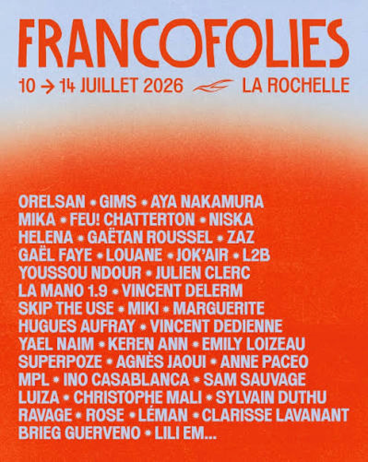 Billets Yael Naim - Keren Ann (La Coursive - La Rochelle)