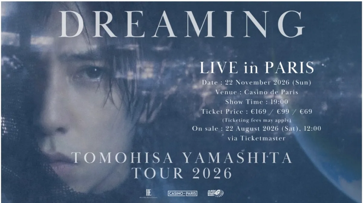 Billets Yamashita Tomohisa (Casino de Paris - Paris)