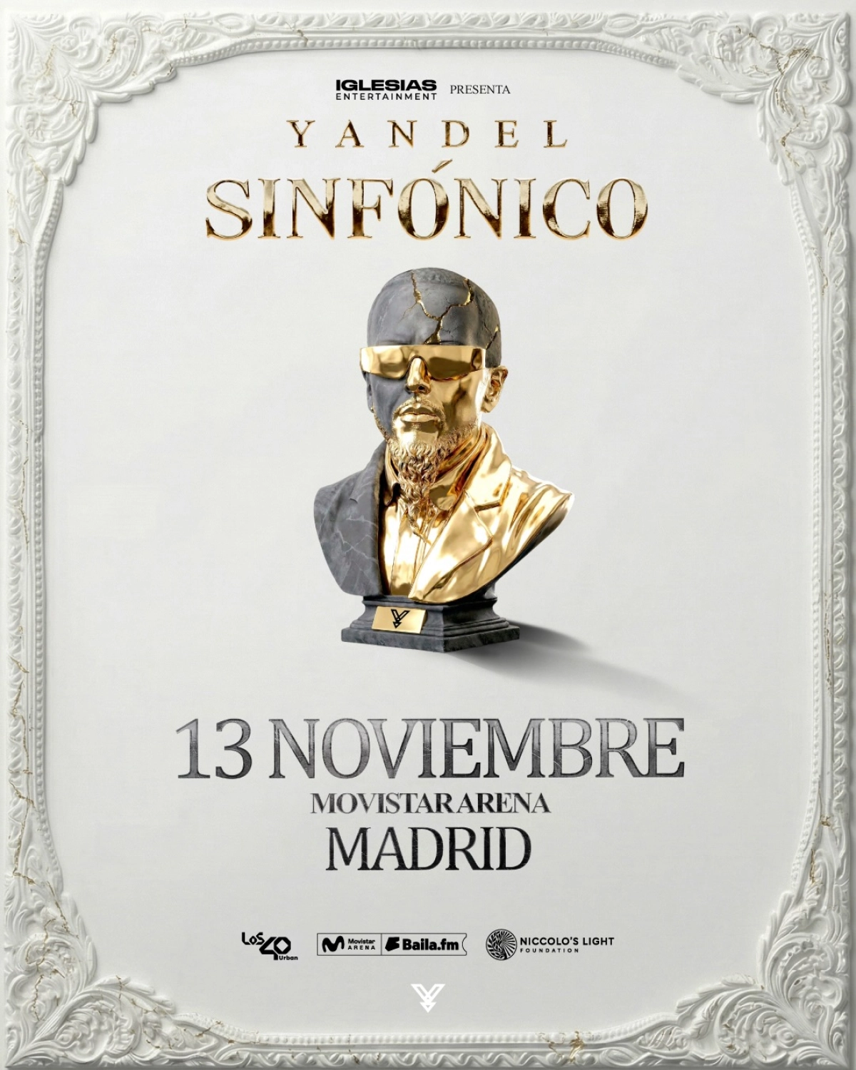 Yandel en Movistar Arena Madrid Tickets