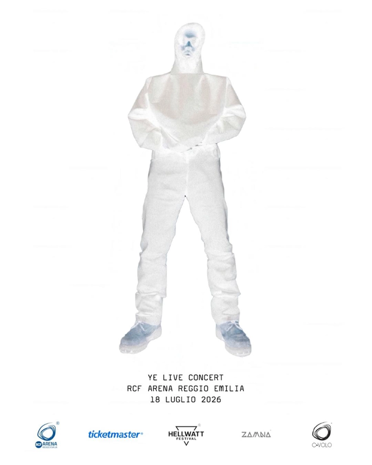 Billets Ye - Kanye West - Ye Live Concert (RCF Arena - Reggio d'Émilie)