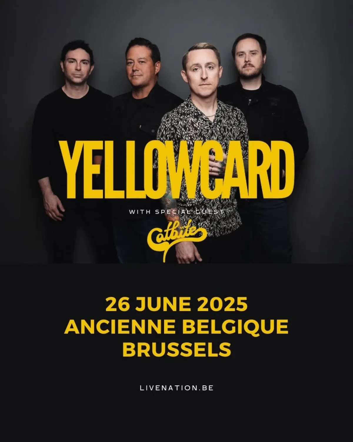 Billets Yellowcard (Ancienne Belgique - Bruxelles)