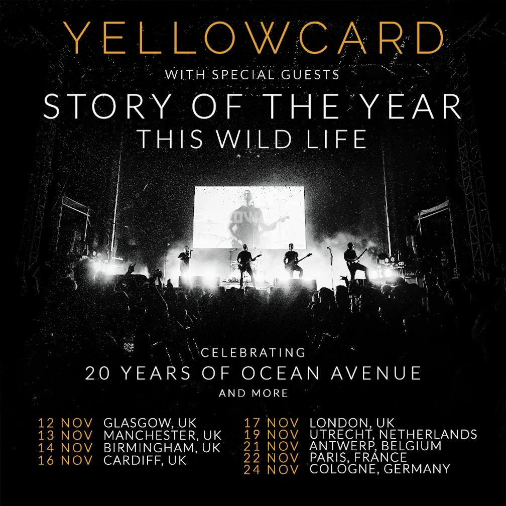 Yellowcard at O2 Victoria Warehouse Manchester Tickets