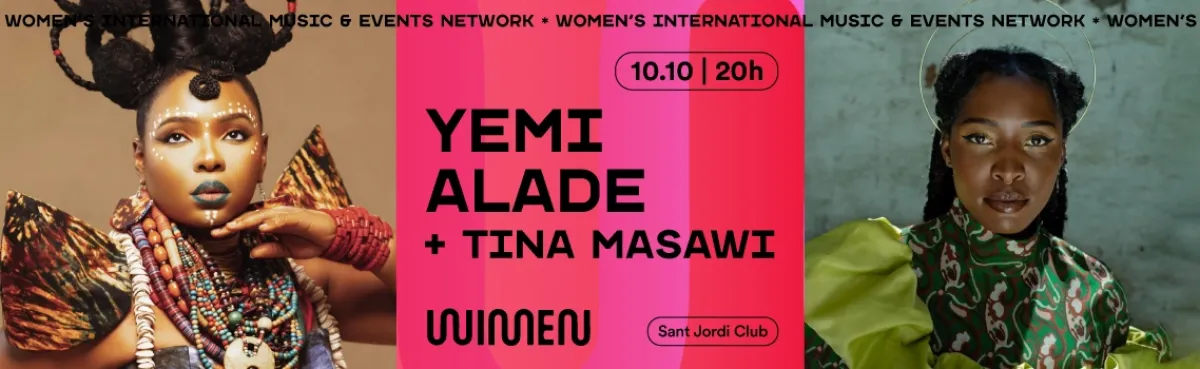 Billets Yemi Alade (Palau Sant Jordi - Barcelone)
