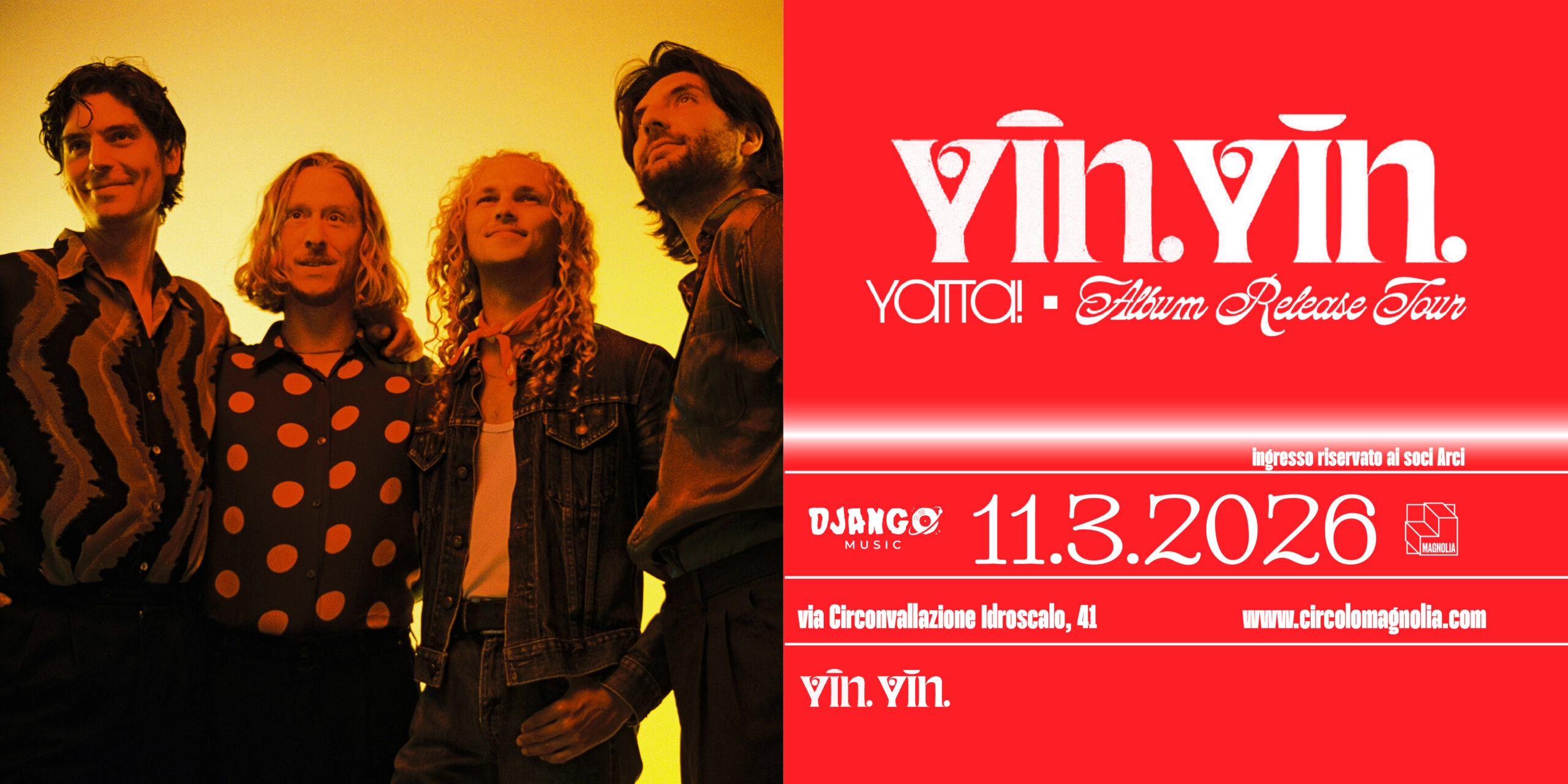 Billets Yin Yin (Circolo Magnolia - Segrate)