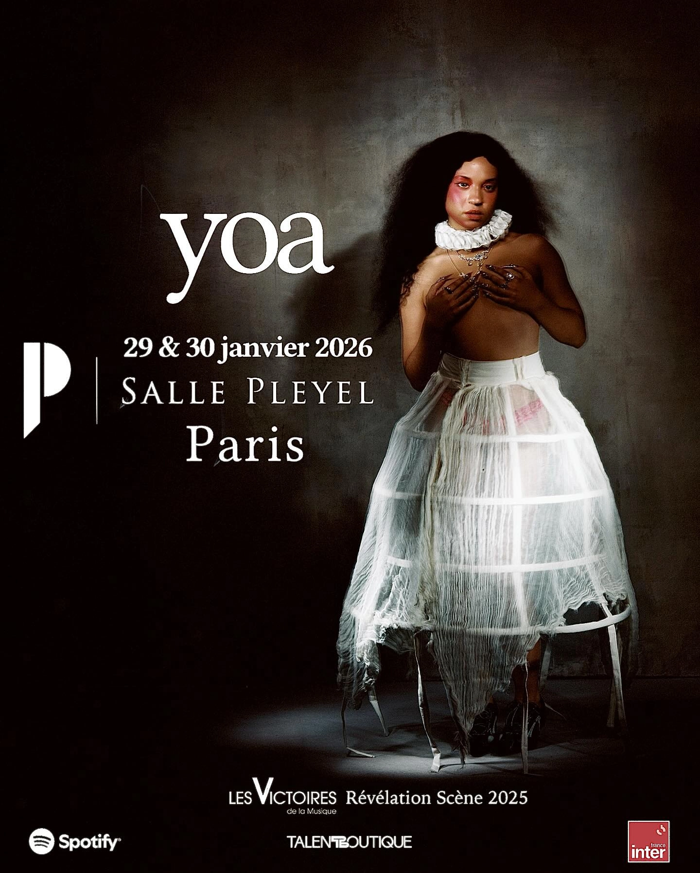Billets Yoa (Salle Pleyel - Paris)