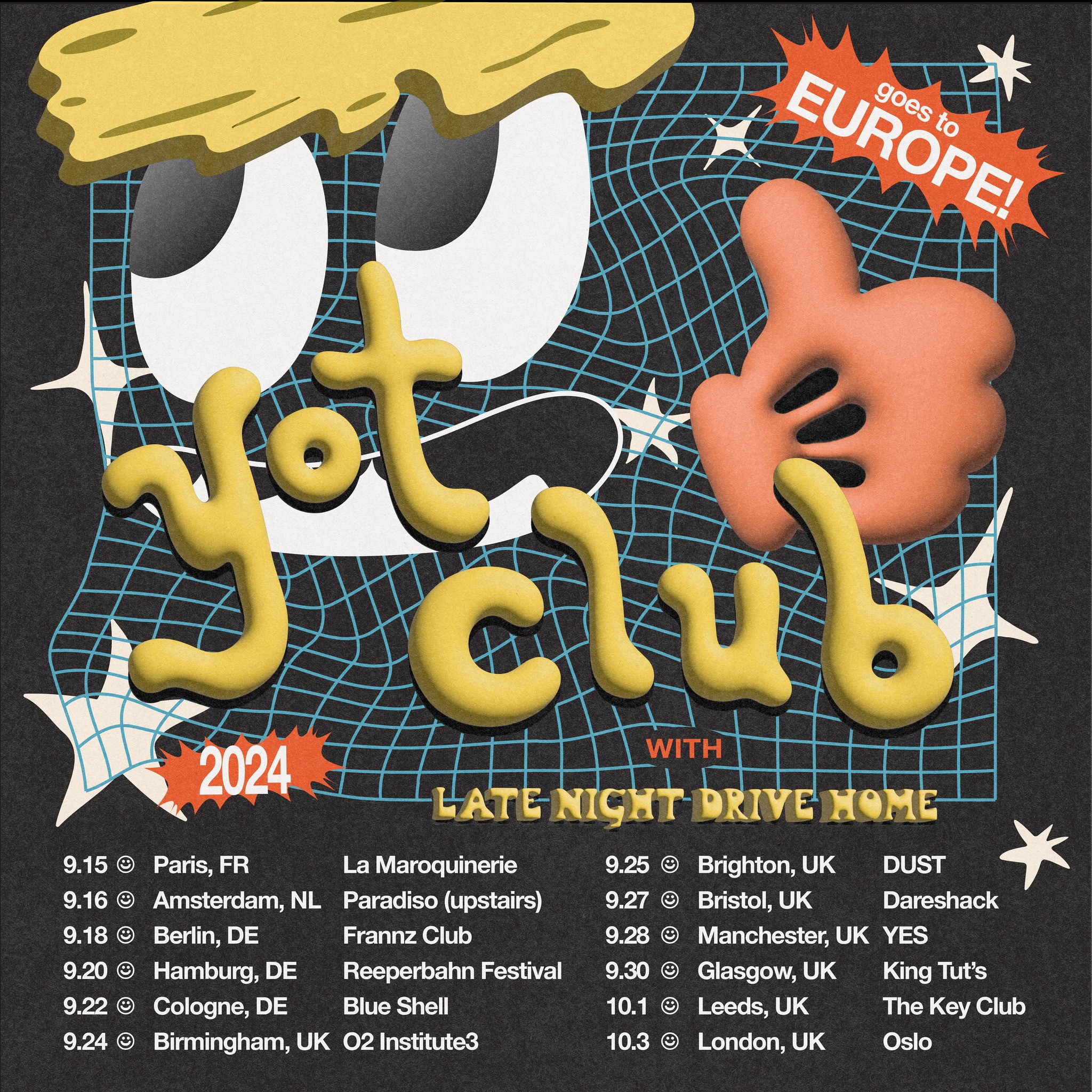 Yot Club at YES Manchester Tickets