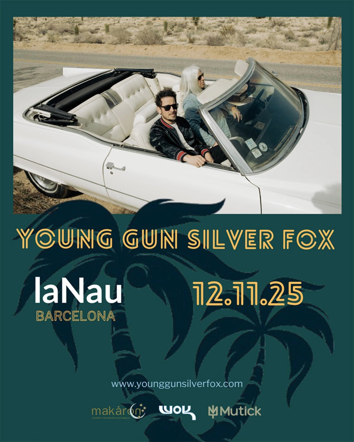 Billets Young Gun Silver Fox (La Nau - Barcelone)