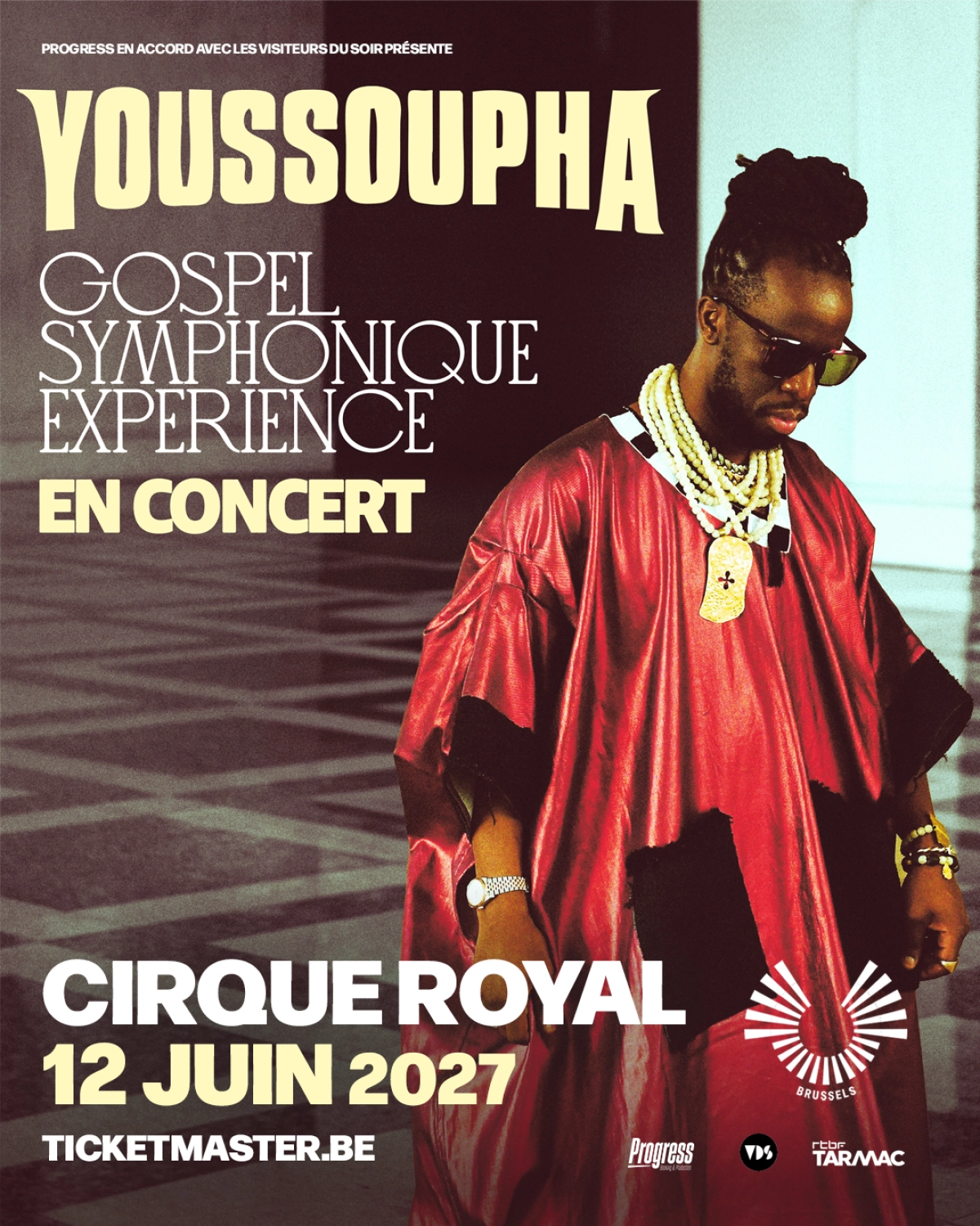 Youssoupha - Gospel Symphonique Experience al Cirque Royal Tickets