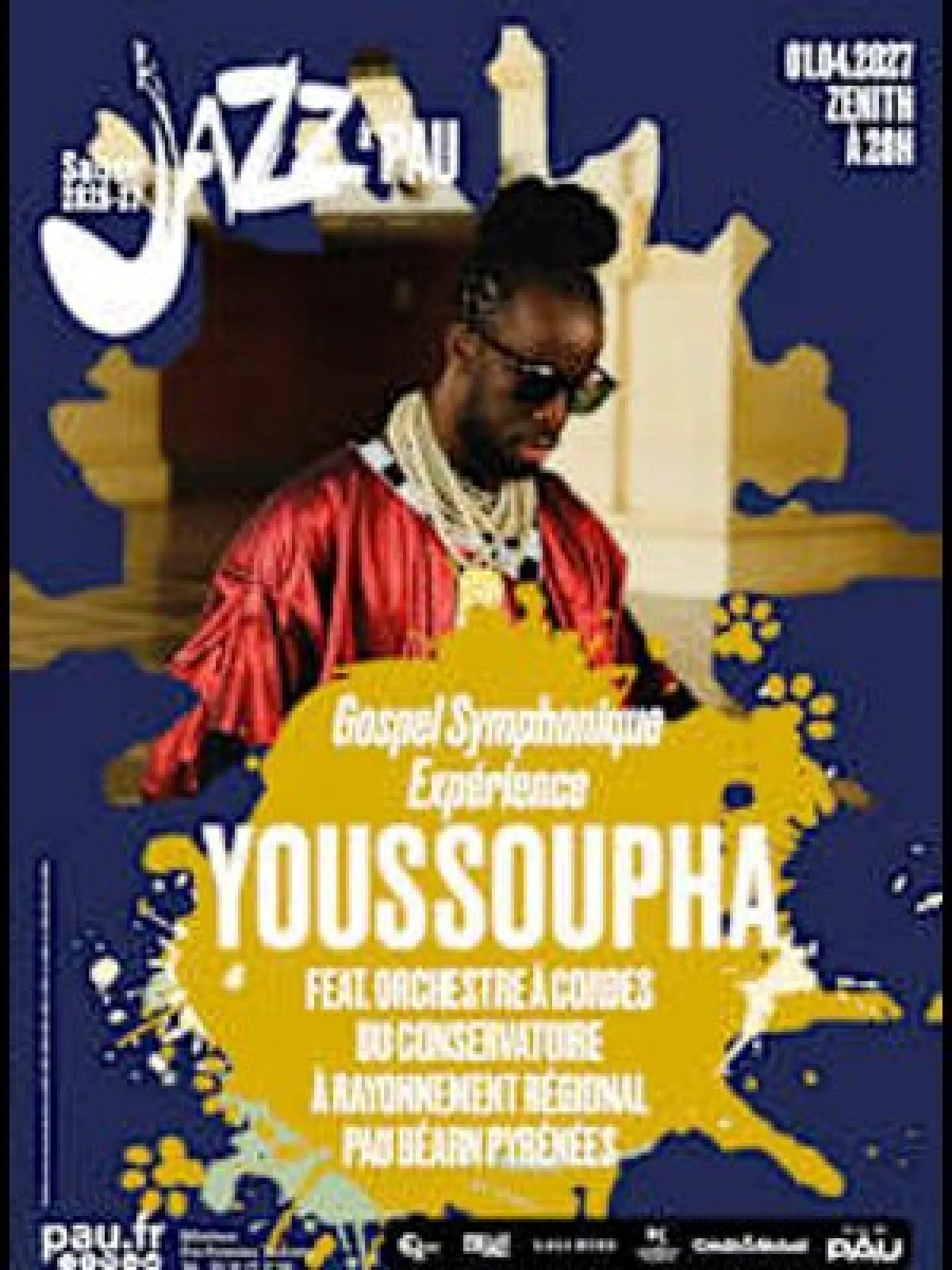 Billets Youssoupha (Zenith Pau - Pau)