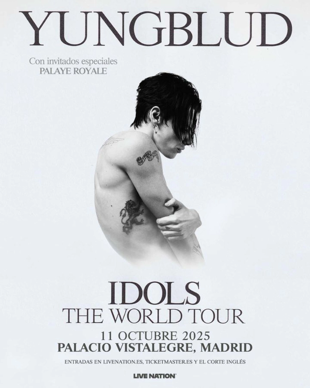 Yungblud at Palacio Vistalegre Tickets