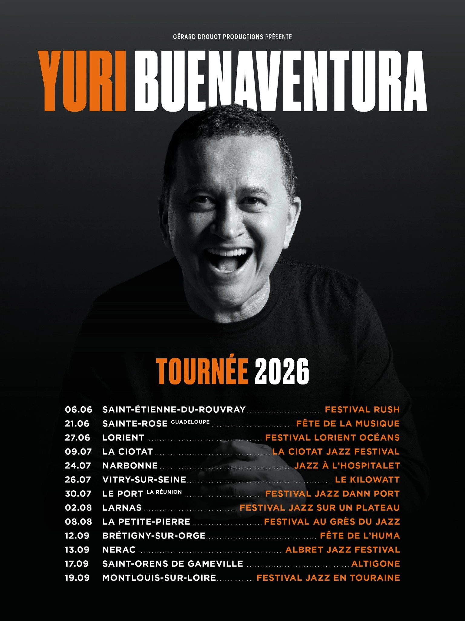 Yuri Buenaventura en Altigone Tickets