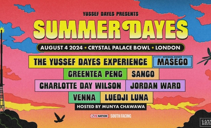 Billets Yussef Dayes Presents: Summer Dayes (Crystal Palace Park - Londres)