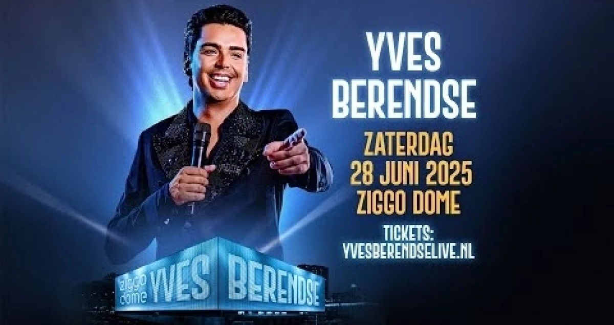 Billets Yves Berendse (Ziggo Dome - Amsterdam)