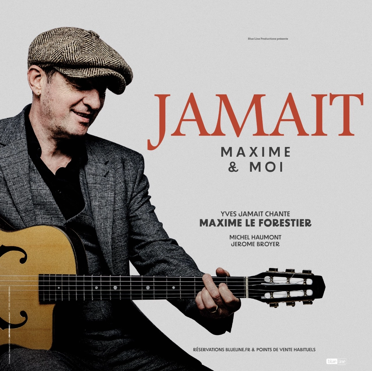 Billets Yves Jamait (Salle Paul Fort - Nantes)