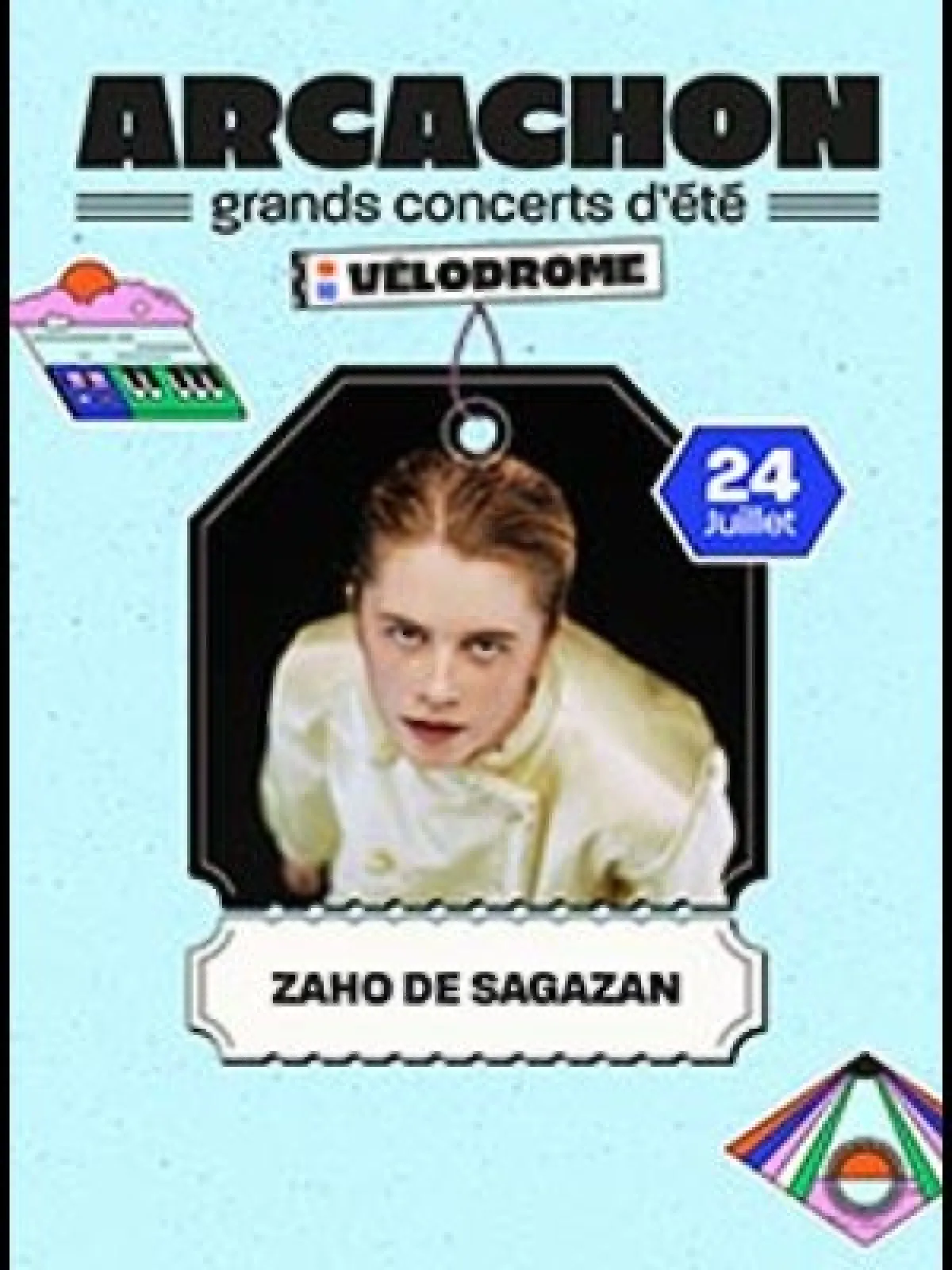 Billets Zaho de Sagazan (Velodrome Arcachon - Arcachon)