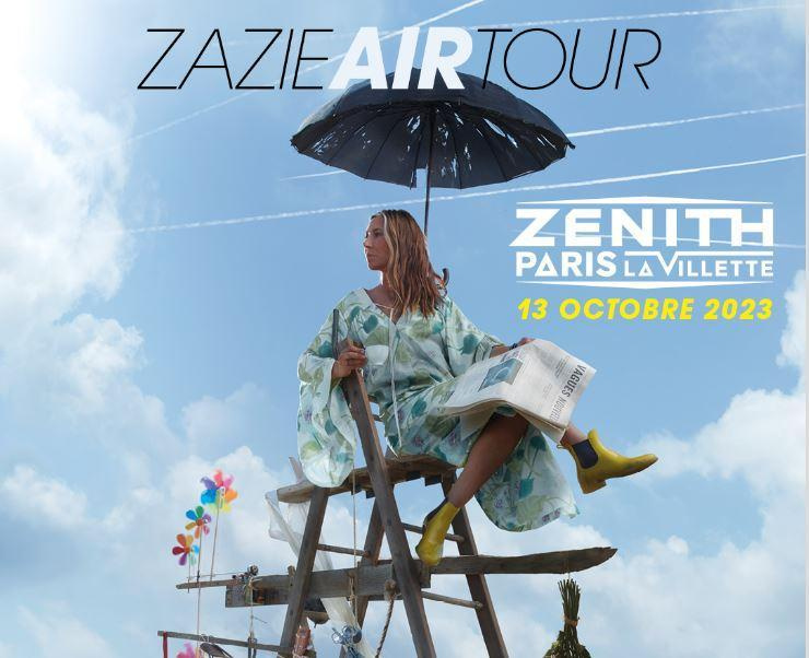 Billets Zazie (Zenith Paris - Paris)