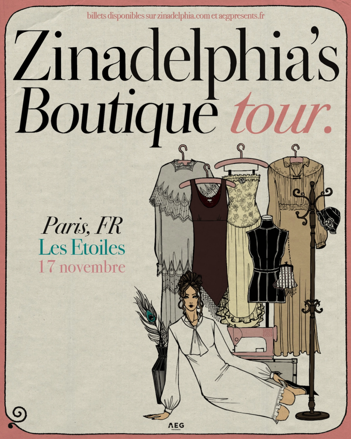 Zinadelphia at Les Etoiles Tickets