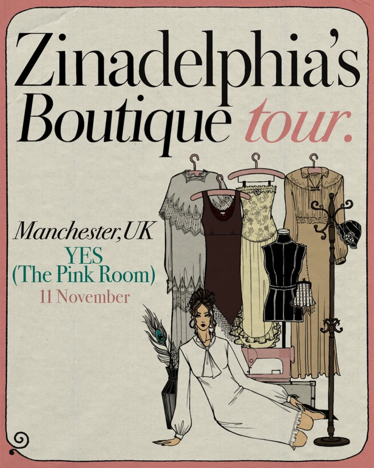 Zinadelphia at YES Manchester Tickets