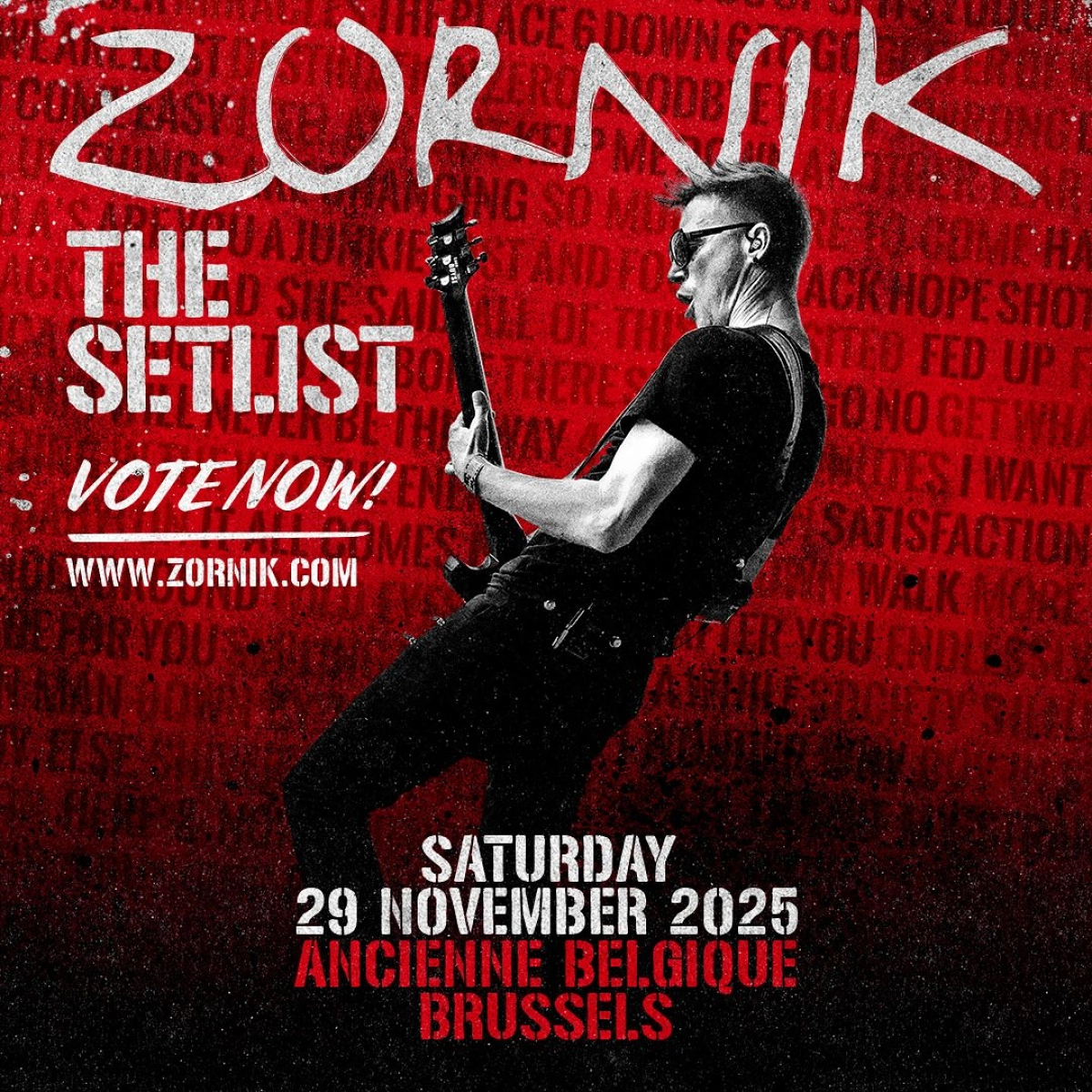 Billets Zornik (Ancienne Belgique - Bruxelles)