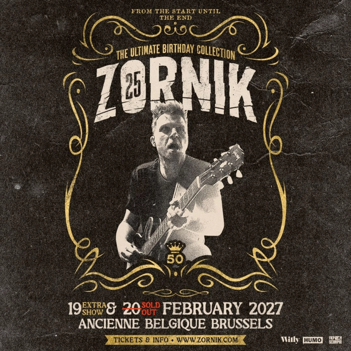 Zornik in der Ancienne Belgique Tickets