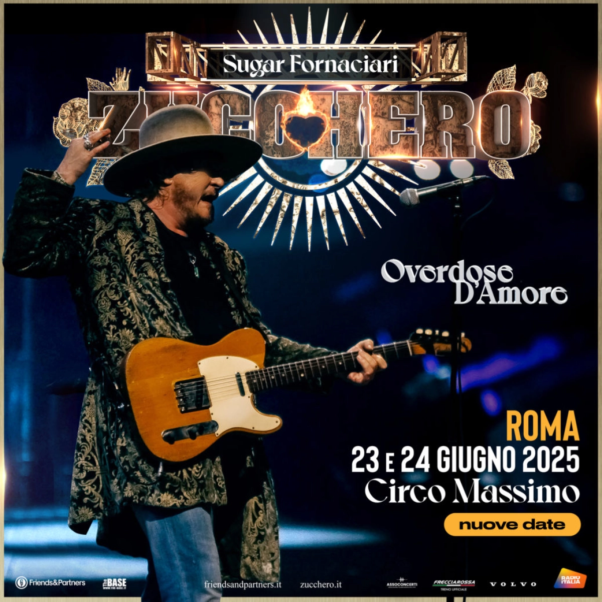 Billets Zucchero (Circo Massimo - Rome)