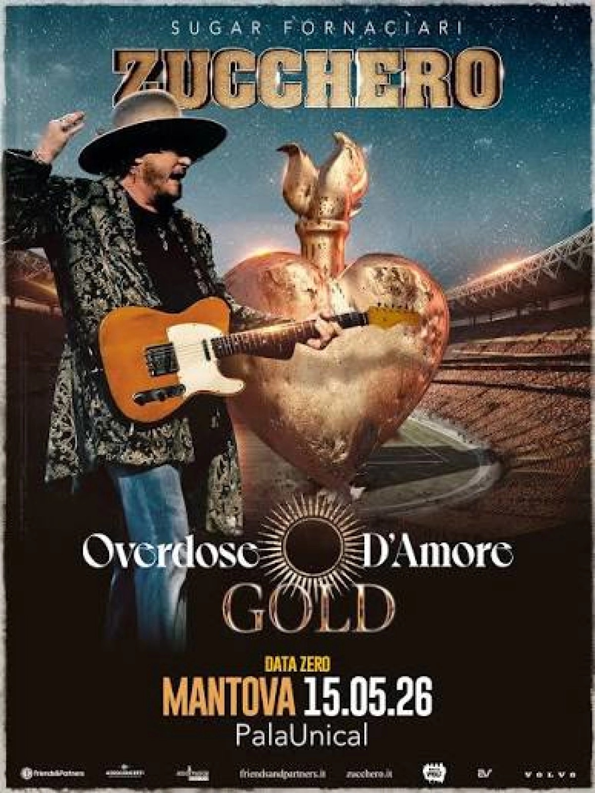 Zucchero en PalaUnical Tickets