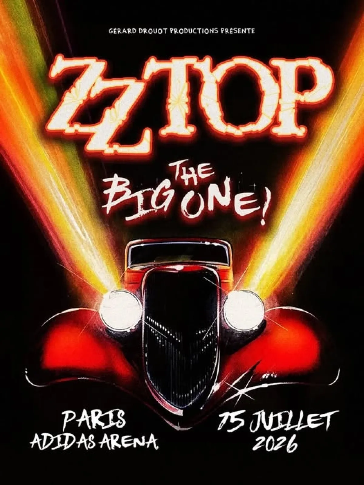 Billets ZZ Top (Adidas Arena - Paris)