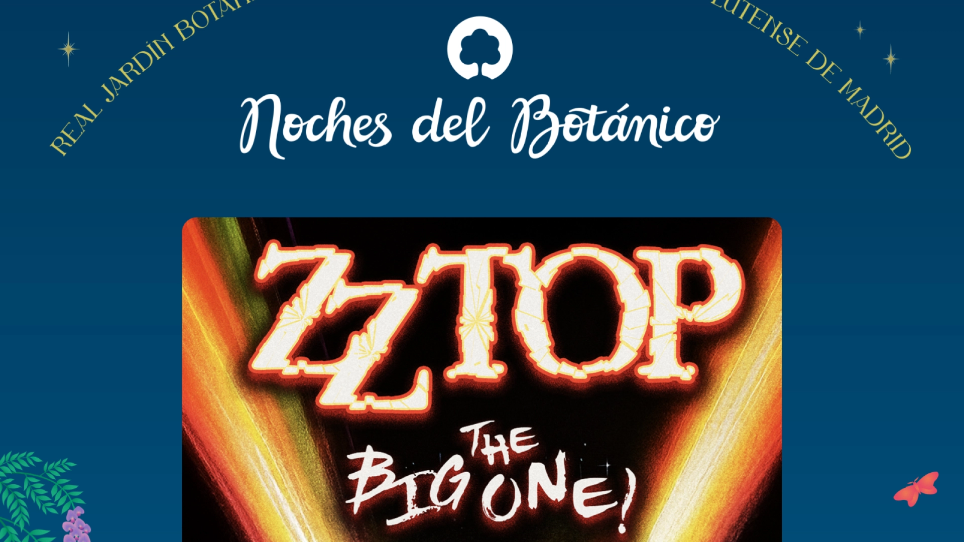 Billets ZZ Top (Real Jardin Botanico - Madrid)