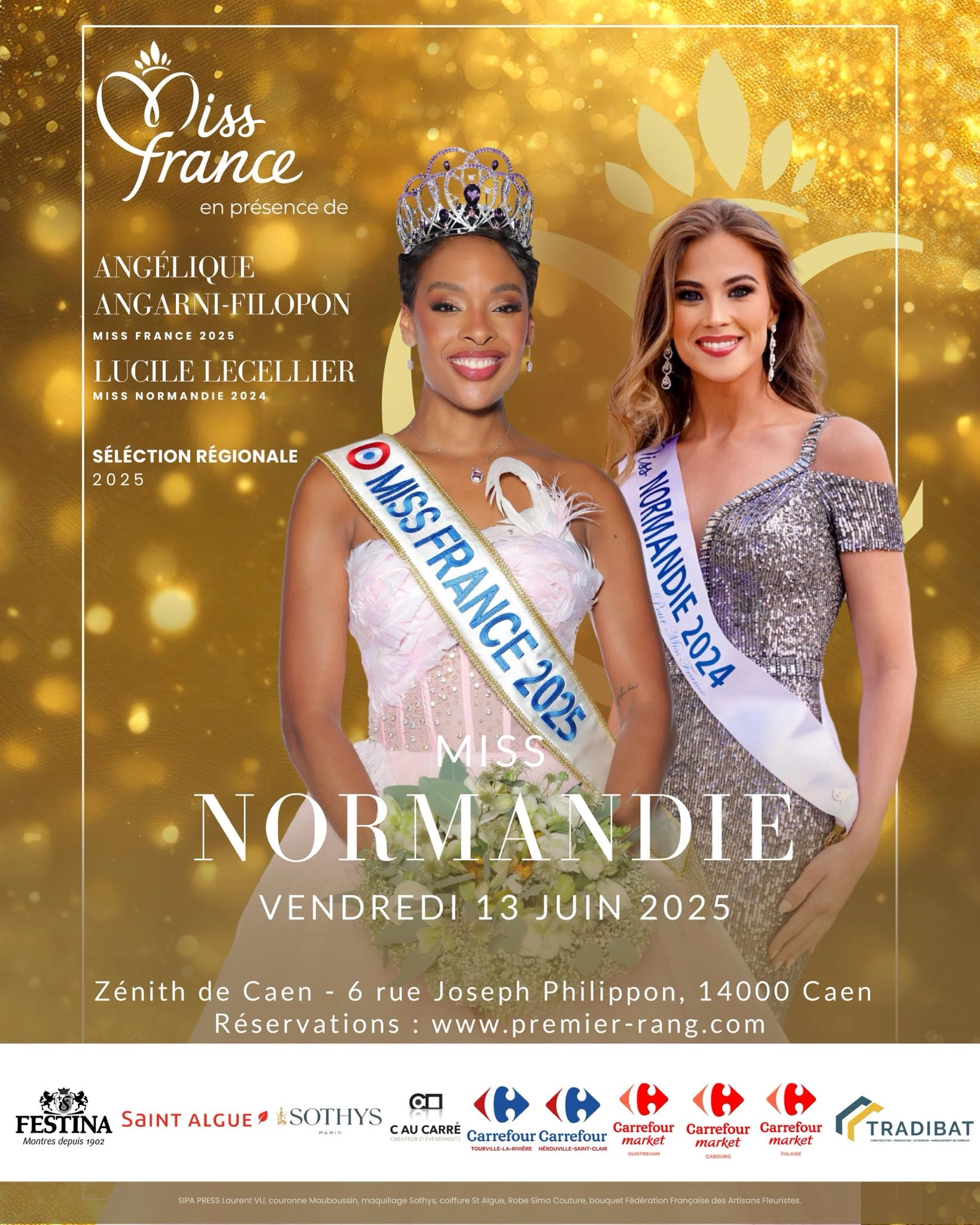 Billets Élection Régionale Miss Normandie 2025 (Zenith Caen - Caen)