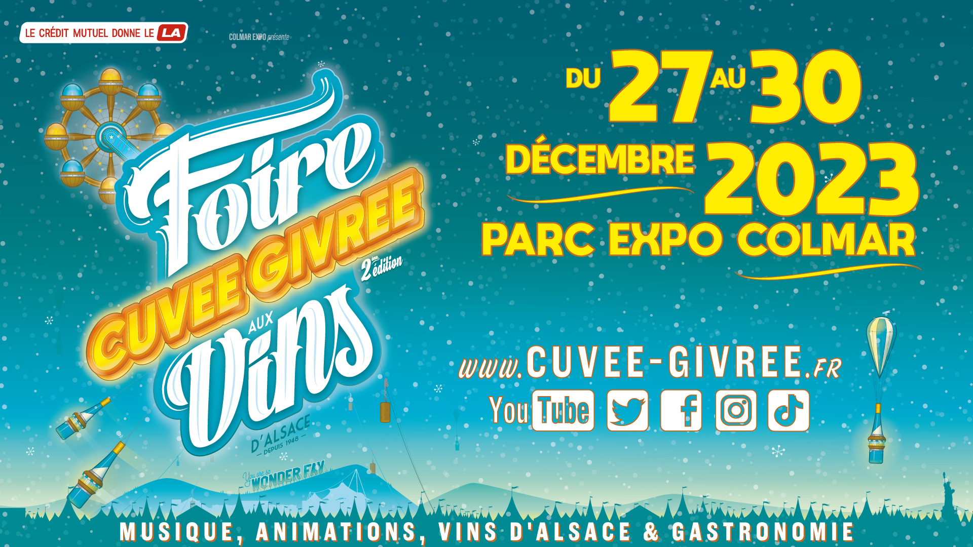 Billets et pass Foire aux Vins d'Alsace 2023 Infos et tarifs des