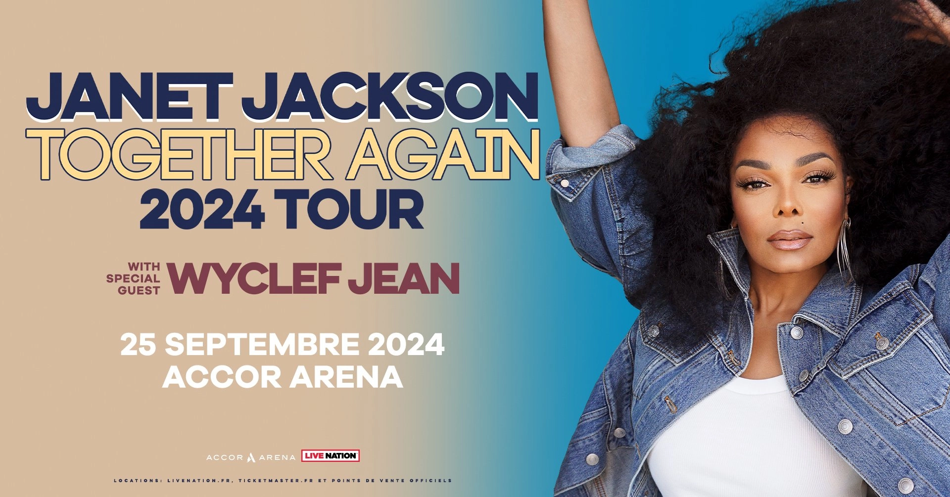 Concert Janet Jackson à Paris