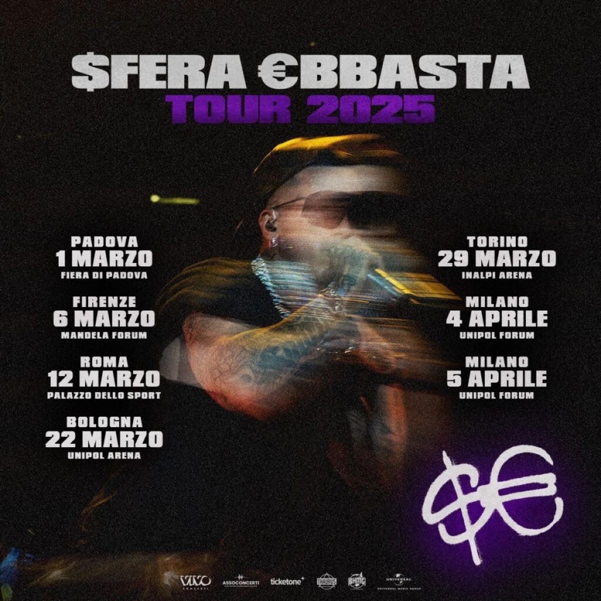 Tour di Sfera Ebbasta in Italia: Scopri le date e i luoghi dei concerti